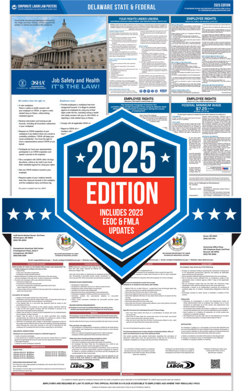 Delaware Labor Law Poster 2025