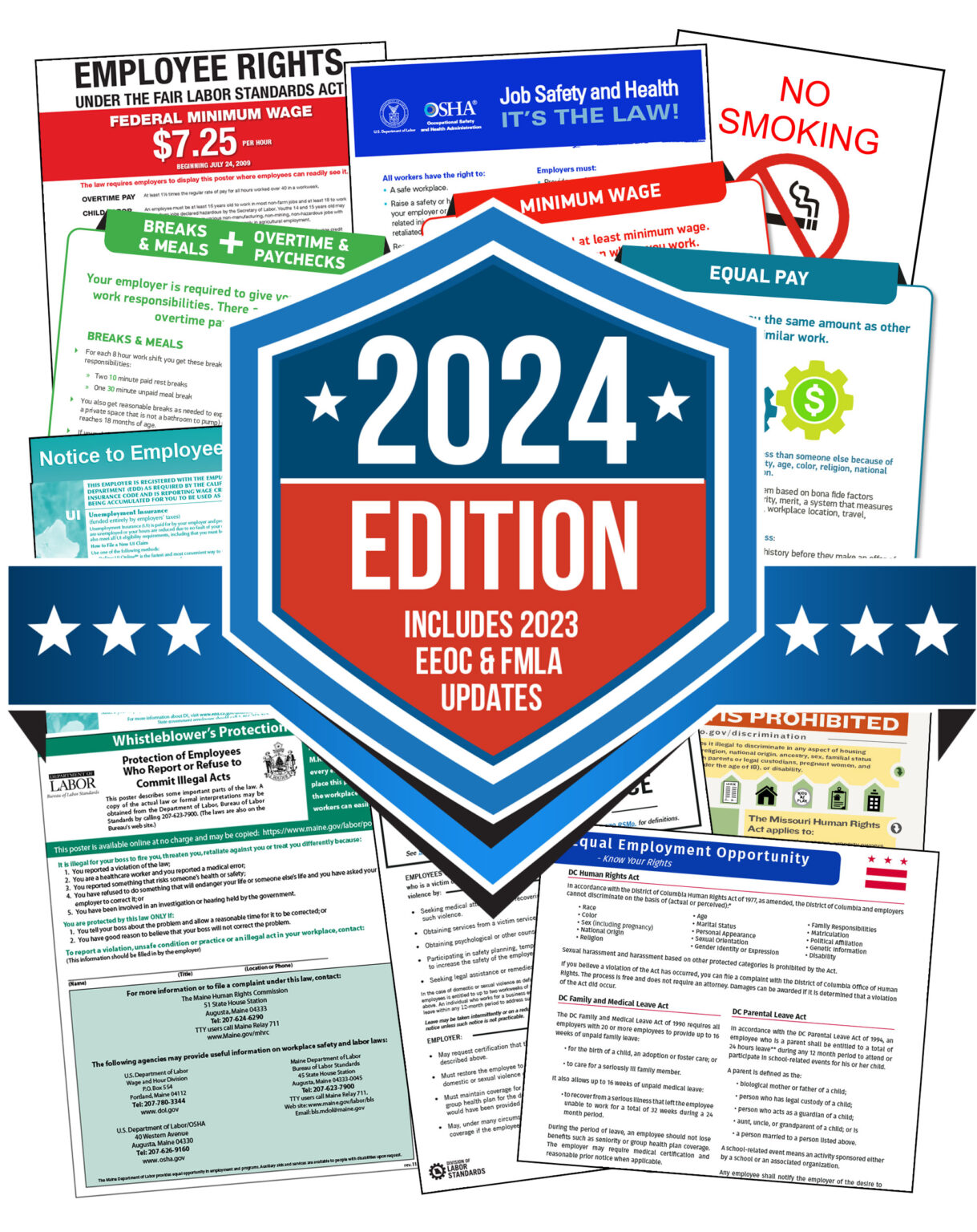 2024 Delaware Labor Law Poster Digital Corporate Labor Law Posters